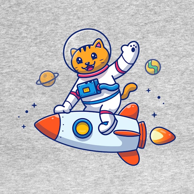 Astronaut Cat by Catalyst Labs